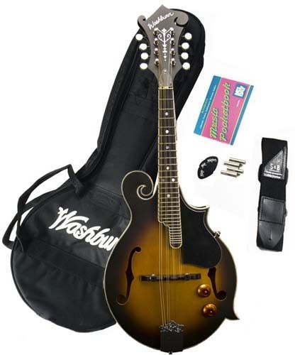 Фото Комплект электромандолина Washburn M3EK
