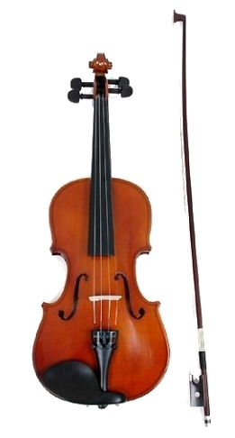 Фото Caraya MV-001 Скрипка 4/4 с футляром и смычком