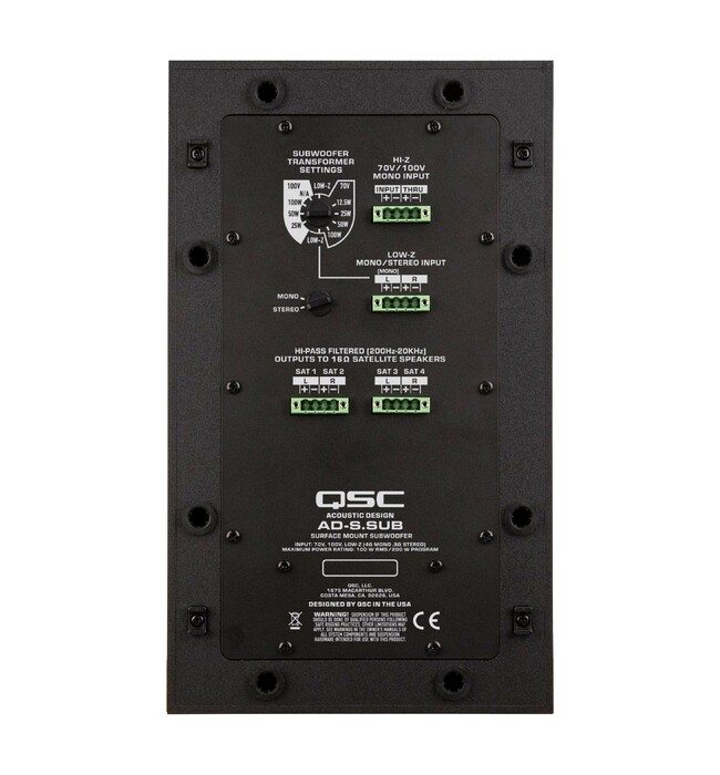 Фото QSC AD-S.SUB-WH