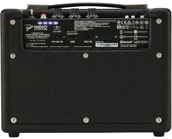 Фото Портативная акустическая система FENDER INDIO BT BLACK