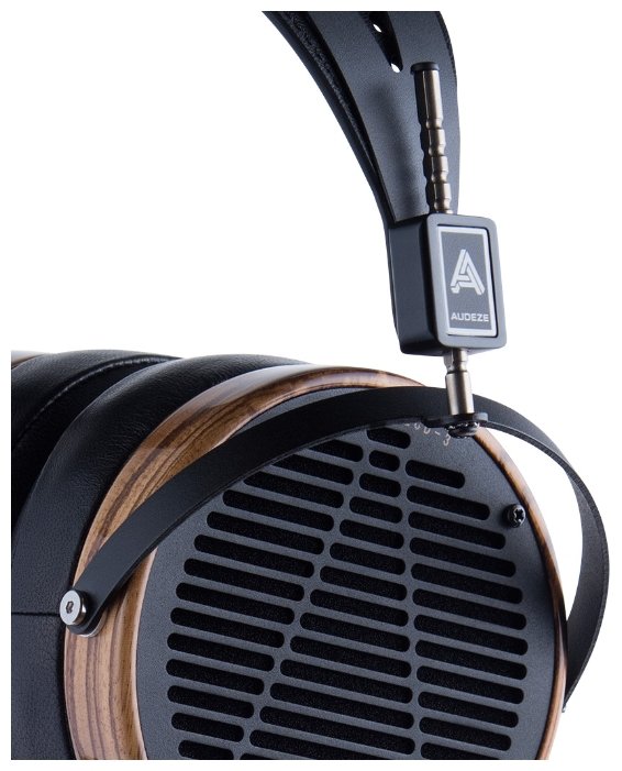 Фото Audeze LCD3 зебрано/коричневая кожа