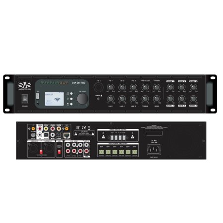 Фото Микшер-усилитель SVS Audiotechnik MSA-250 PRO