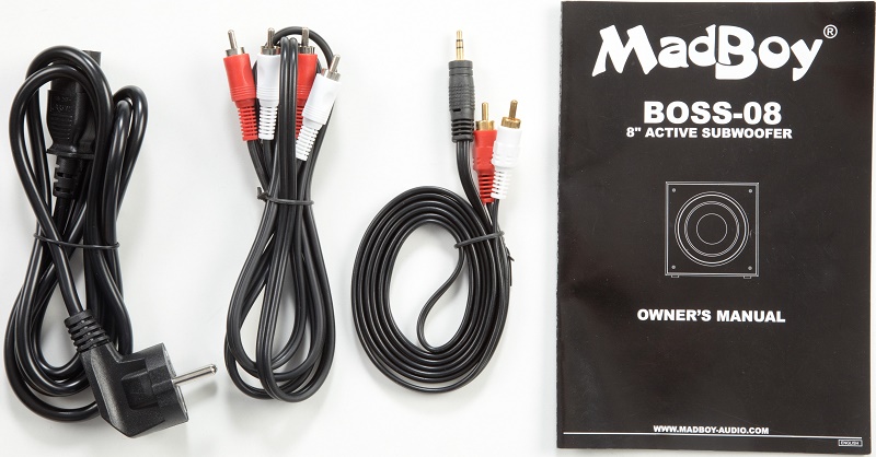 Фото Активный сабвуфер MADBOY BOSS-08
