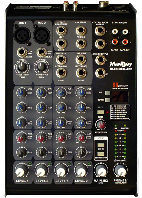 Фото Микшер для караоке MADBOY BLENDER-422