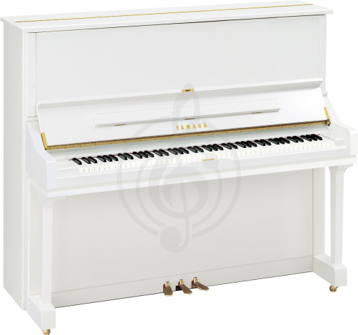 Фото Yamaha U3 PWH пианино 131см. цвет белый, полированное