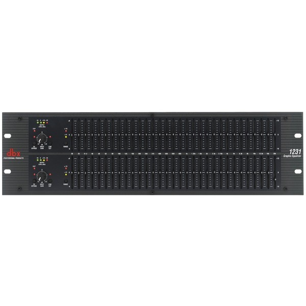 Фото DBX 1231-EU 2-канальный 1/3 октавный графический эквалайзер