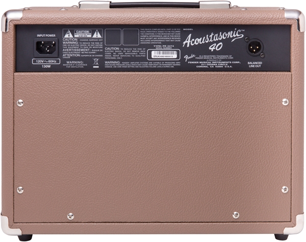 Фото FENDER ACOUSTASONIC 40