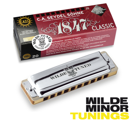 Фото Губная гармошка Seydel Sohne 16221C 1847 Classic Wilde Minor Tuning C