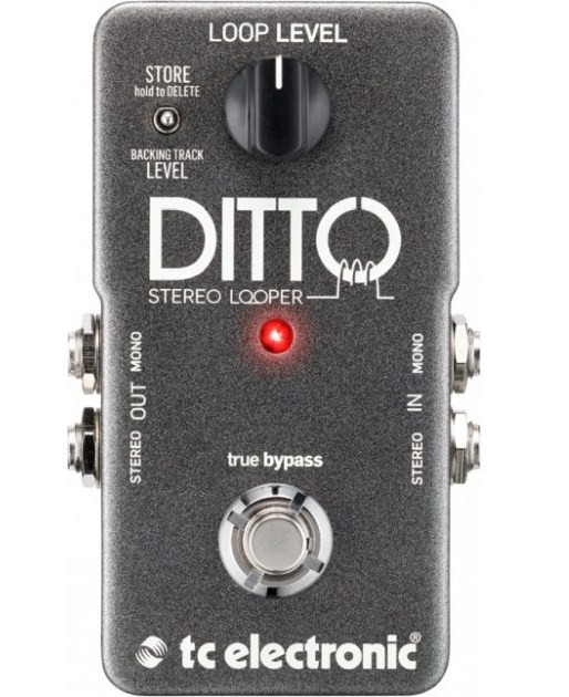 Фото Педаль стерео лупер для гитары TC ELECTRONIC DITTO STEREO LOOPER