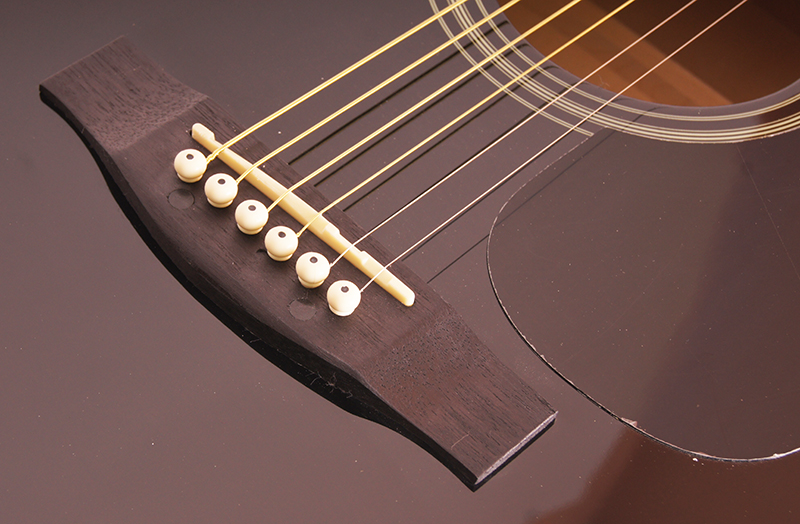 Фото Акустическая гитара, с вырезом, черная, Caraya F601-BK