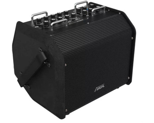 Фото Комбоусилитель для акустической гитары AROMA AG-80A BK