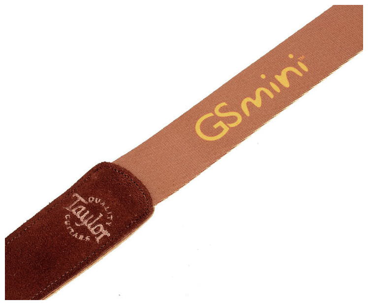 Фото TAYLOR 66500 GS mini Guitar Strap, Brown Suede/Brown
