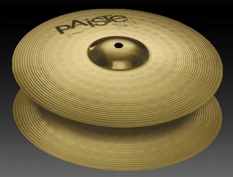 Фото Две тарелки 13" Paiste 0000144013 101 Brass Hi-Hat