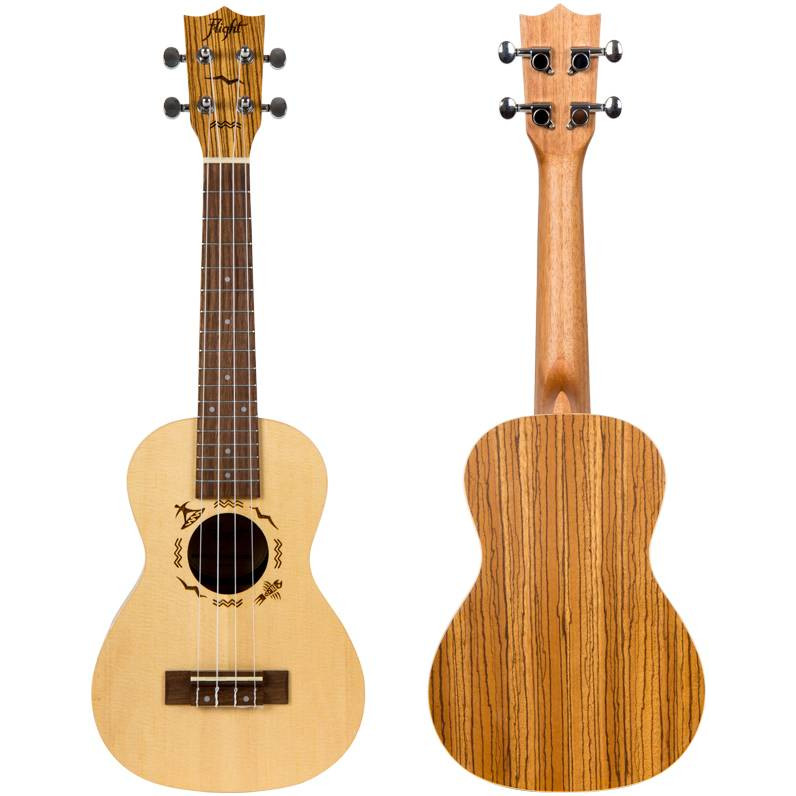 Фото FLIGHT DUC525 SP/ZEB - Укулеле концерт Флайт