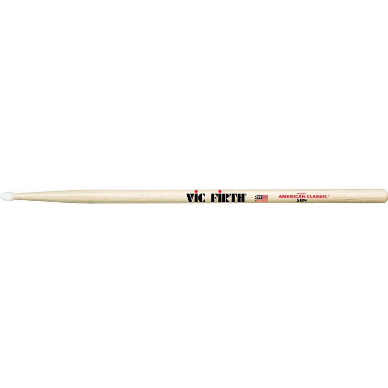 Фото Vic Firth 5BN  палки, орех, нейлоновый наконечник