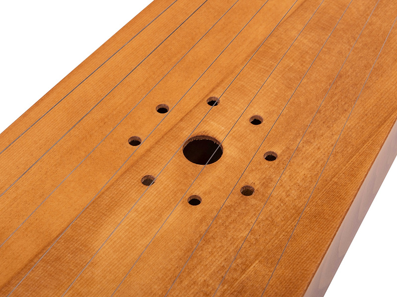 Фото Гусли с хвостом цвет дуб Мир гуслей MG-T9OA