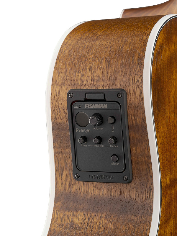 Фото GA5F-FMH-OP Grand Regal Series Электро-акустическая гитара, цвет натуральный, Cort