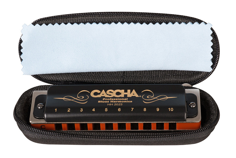Фото Губная гармошка Cascha HH-2025 Professional Blues C