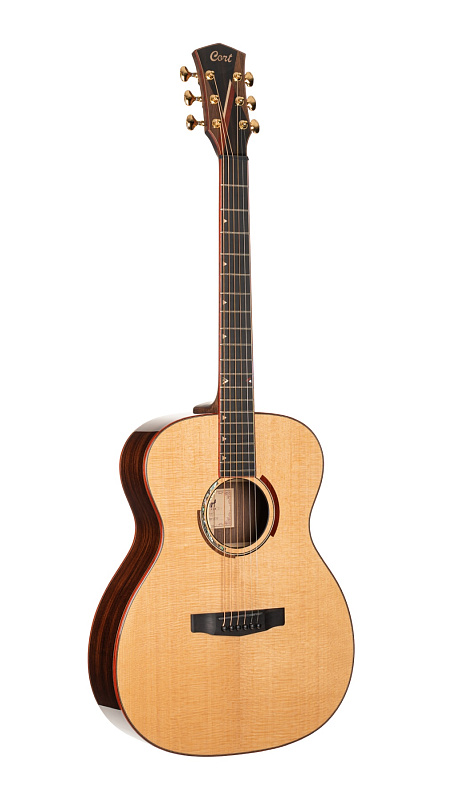 Фото Электро-акустическая гитара Cort Abstract-Delta-WCASE-NAT Masterpiece Series