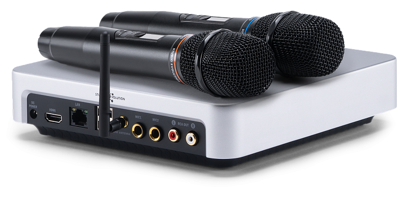 Фото Караоке система Evolution EVOBOX Plus Silver