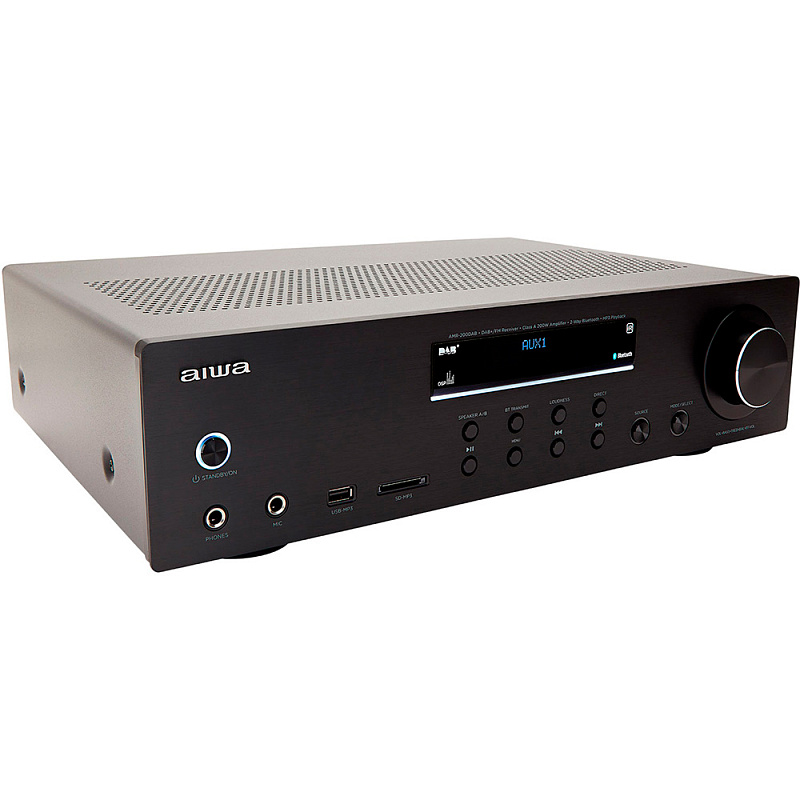 Фото Стереоусилитель Aiwa AMU-120BT/BK