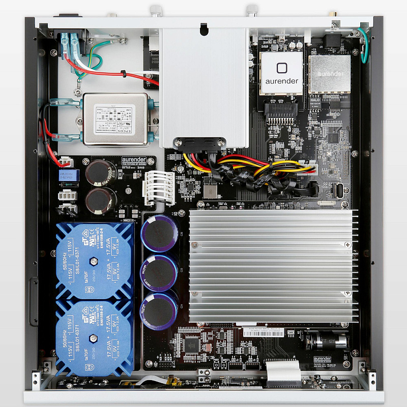 Фото Сетевой аудиоплеер Aurender N200 4Tb SILVER