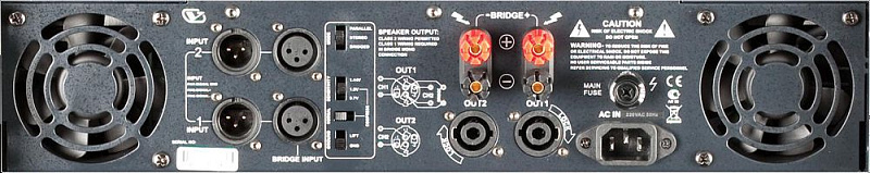 Фото Усилитель мощности двухканальный VOLTA PA-1100 