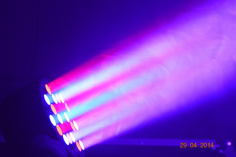 Фото Моторизированный  светодиодный прожектор RGBW Big Dipper LM108