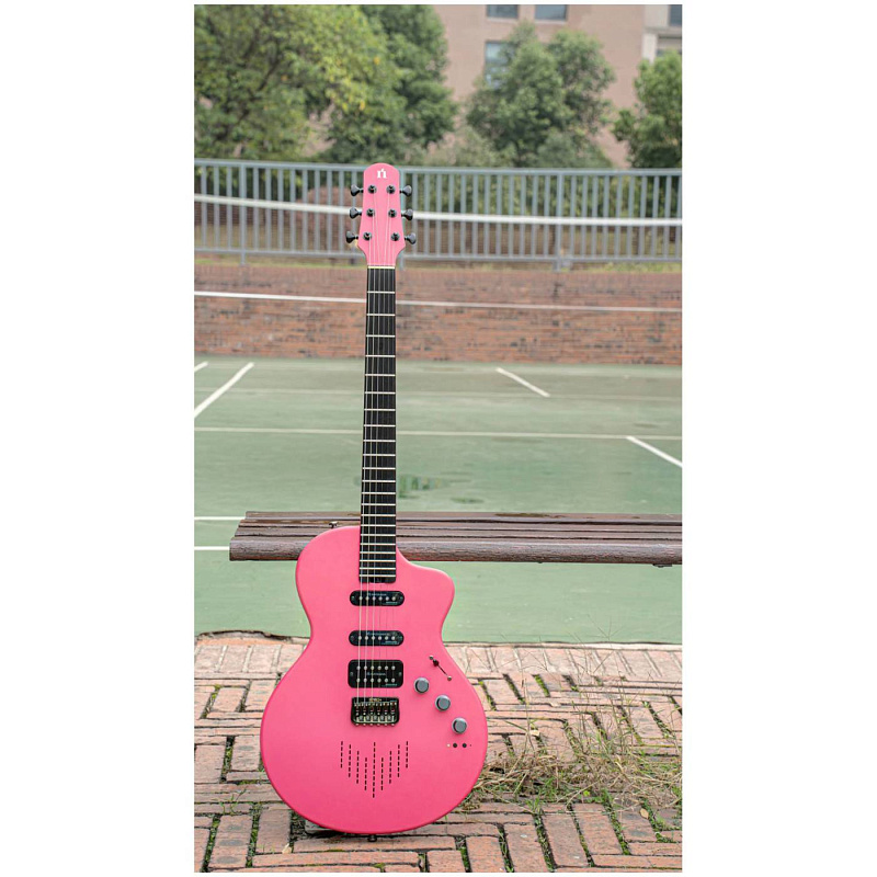 Фото Электрогитара смарт NEBULA SEEKER Peach Pink