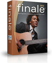 Нотный редактор Finale 2012 Academic