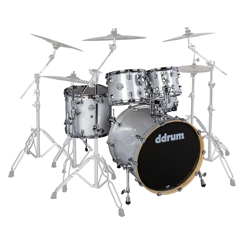 Фото Ударная установка DDRUM DM B 522 SILVER SPKL