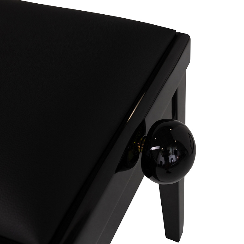 Фото Банкетка ROCKDALE RHAPSODY 131 BLACK GLOSS