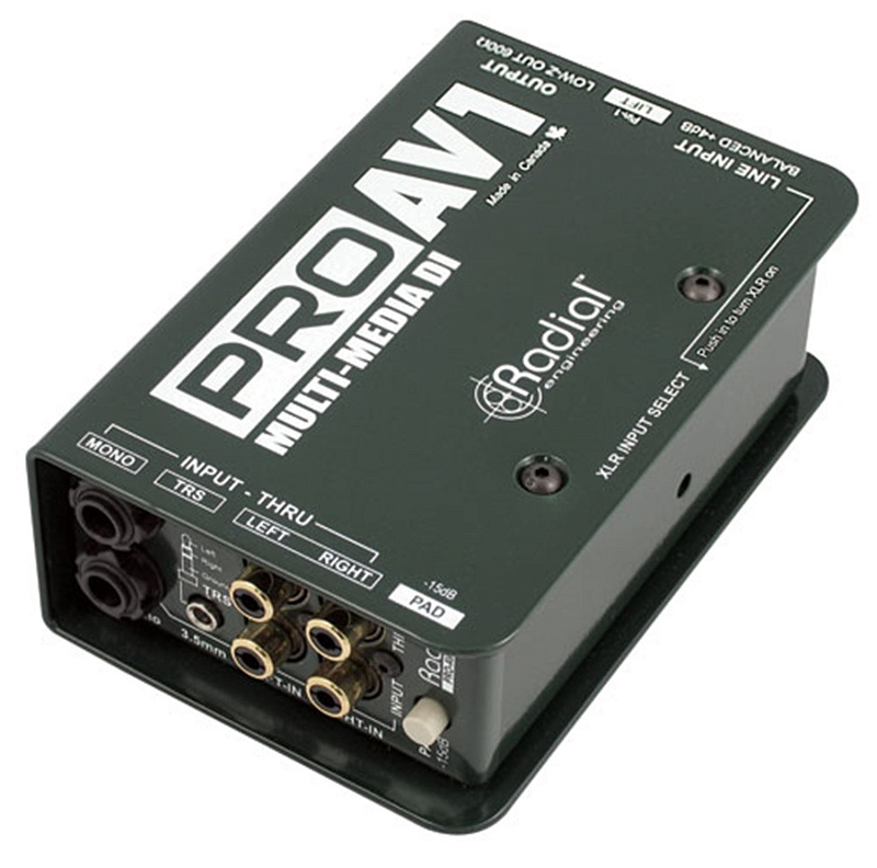 Фото Radial PRO-AV1  Мультимедиа дибокс