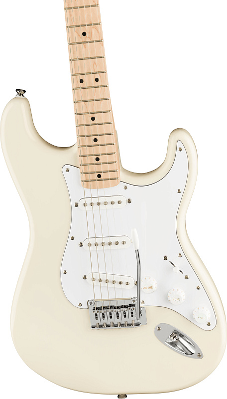 Фото FENDER SQUIER Affinity 2021 Stratocaster MN Olympic White