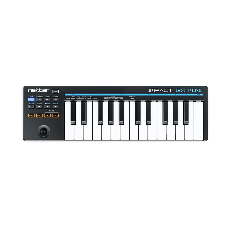 Фото USB MIDI контроллер Nektar Impact GX MINI