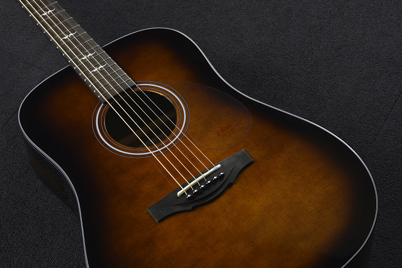 Фото Трансакустическая гитара KEPMA F1E-D Cherry Sunburst