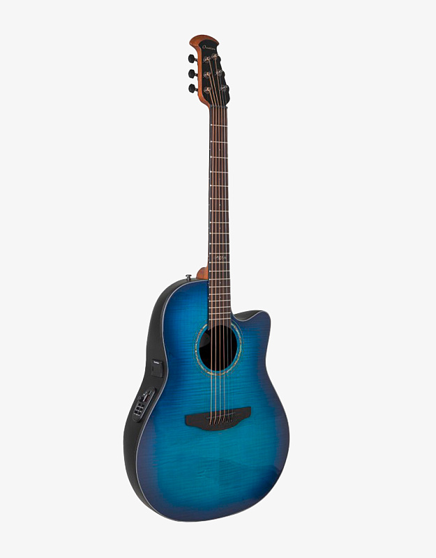 Фото Гитара электроакустическая OVATION CS24P-BLFL-G Celebrity® Plus Mid-Depth