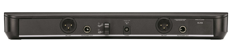 Фото Радиосистема SHURE BLX288E/PG58
