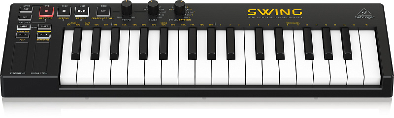 Фото USB MIDI контроллер BEHRINGER SWING