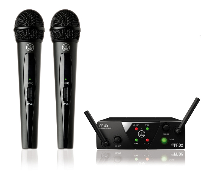 Фото AKG WMS40 Mini2 Vocal Set US25AC (537.5/539.3)