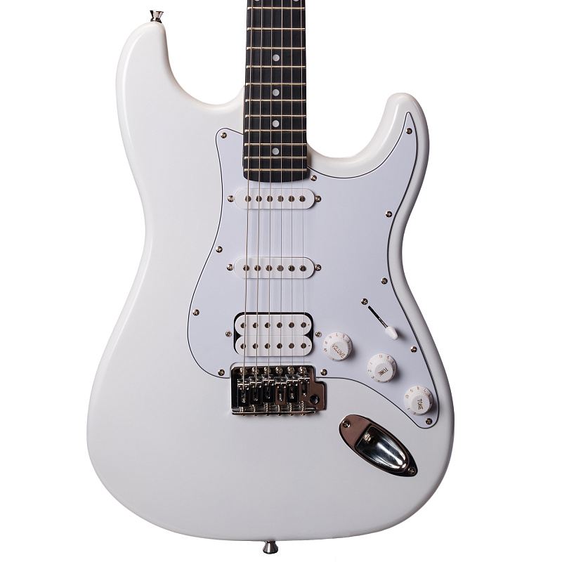 Фото Электрогитара ROCKDALE Stars HSS WH