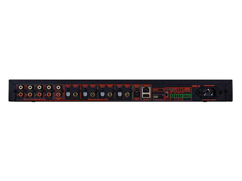 Фото Музыкальный стример Monitor Audio IMS-4 4 zone Audio Streamer BluOS