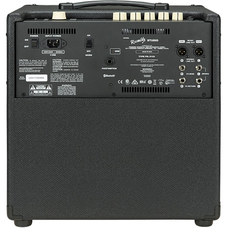 Фото FENDER RUMBLE STUDIO 40 230V EU