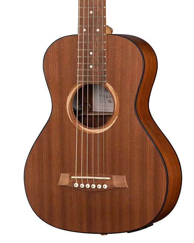 Фото TR2-3 Гитара электро-акустическая, трэвел, сапеле, Poni