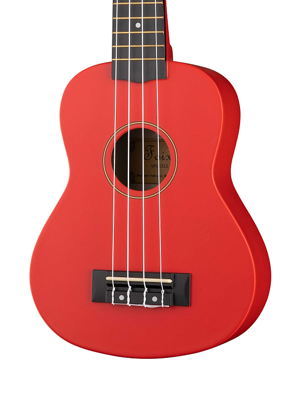 Фото Укулеле сопрано Foix FTQW-UK21-RD