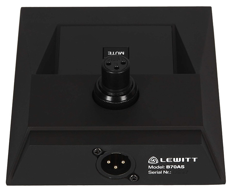Фото Настольная подставка LEWITT XLR-IN, XLR-OUT B70AS