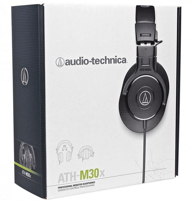 Фото Наушники AUDIO-TECHNICA ATH-M30X
