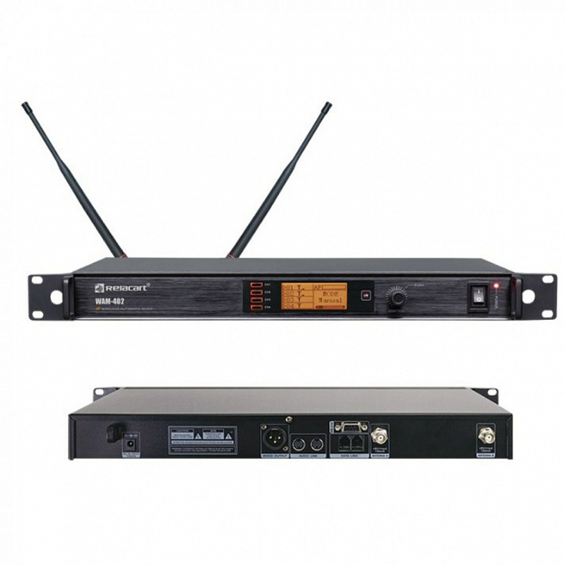 Фото 4-канальный цифровой беспроводной автоматический микшер RELACART WAM-402