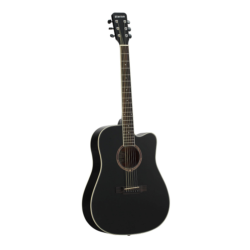 Фото Акустическая гитара STARSUN DG220c-p Black