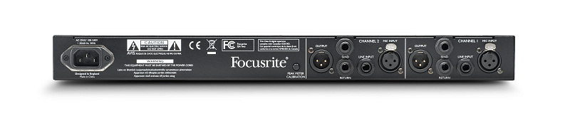 Фото FOCUSRITE ISA TWO 2-канальный трансформаторный микрофонный предусилитель
